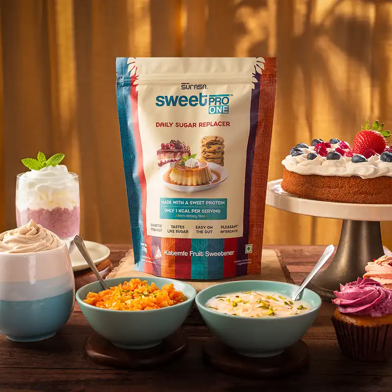 Surasa SweetPro packaging hero